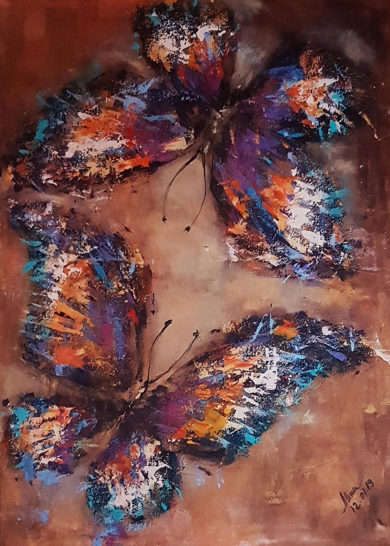 ArteDiAlina.com painting: Fly with me